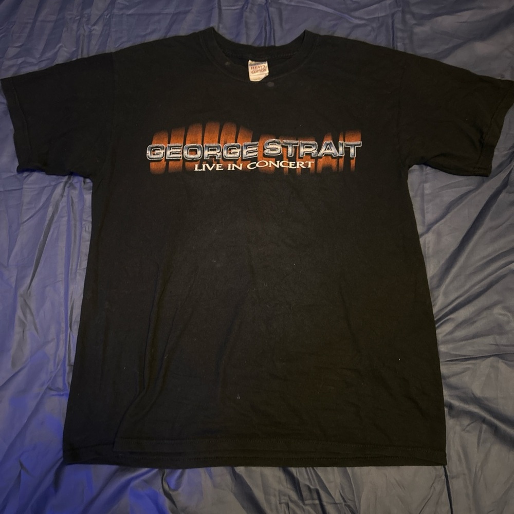 George Strait live concert tee
